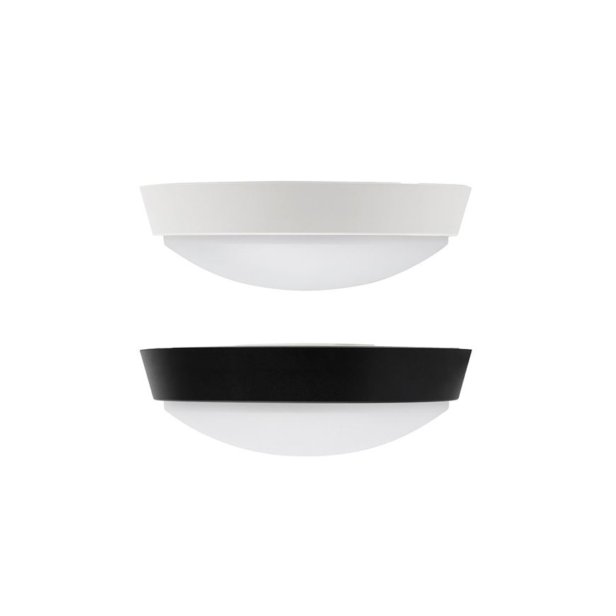 Aplique LED de pared exterior 2 en 1 LED/20W/230V 3000/4000/6500K IP65 Ø 22 cm