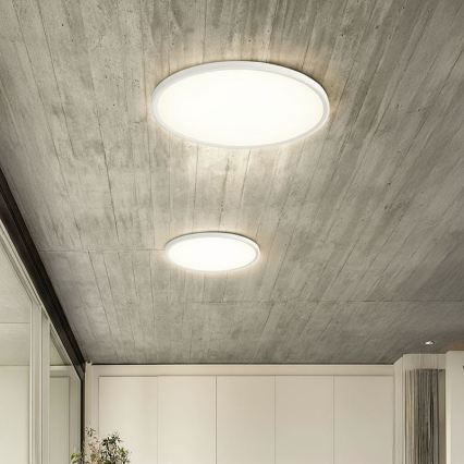 Luminaria LED regulable para techo, de montaje superficial o colgante 40W/230V 3000-6500K + mando a distancia