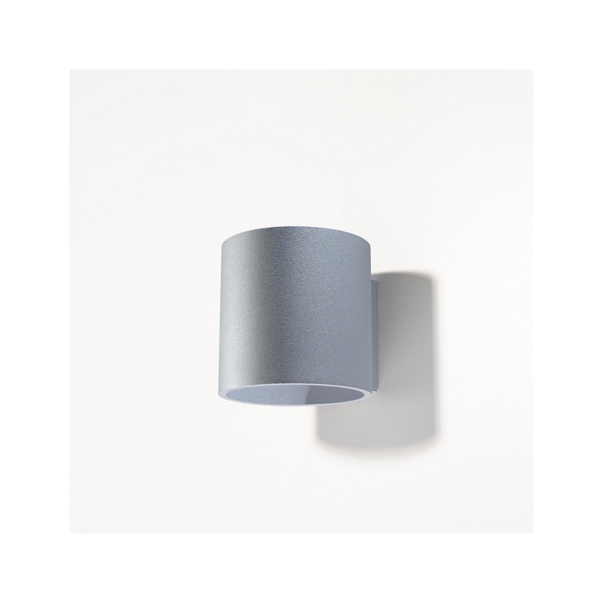 Foco de pared ORBIS 1 1xG9/40W/230V gris
