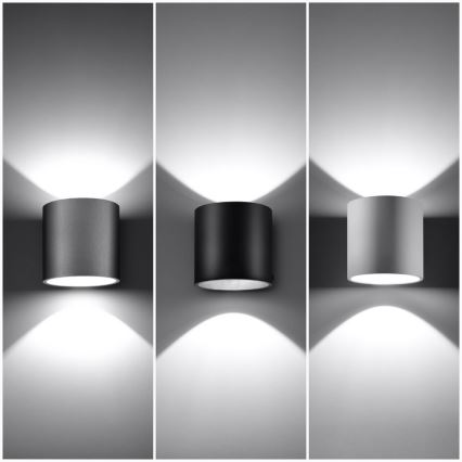 Foco de pared ORBIS 1 1xG9/40W/230V blanco