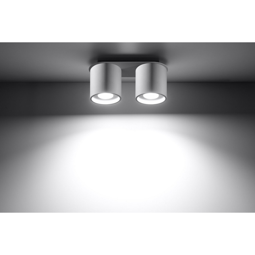 Foco ORBIS 2 2xGU10/40W/230V blanco