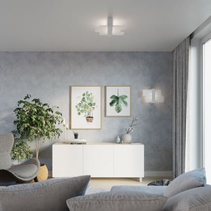 Aplique FENIKS 1 1xE27/60W/230V blanco
