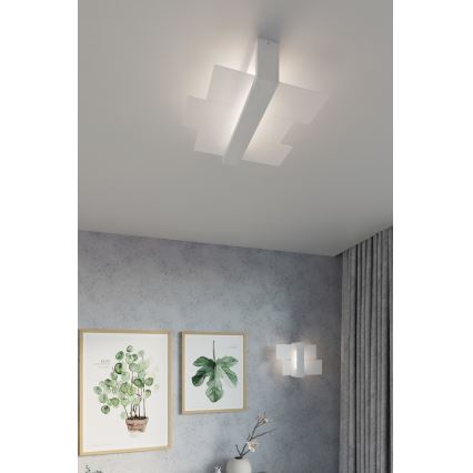 Aplique FENIKS 1 1xE27/60W/230V blanco