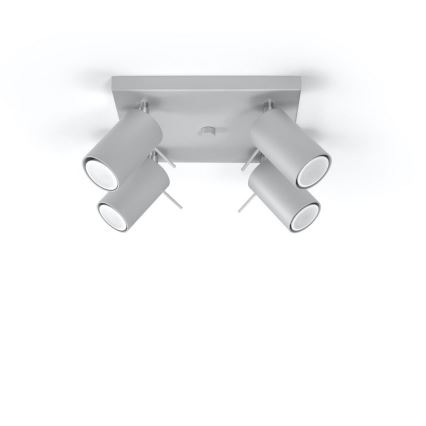 Foco de techo RING 4xGU10/10W/230V