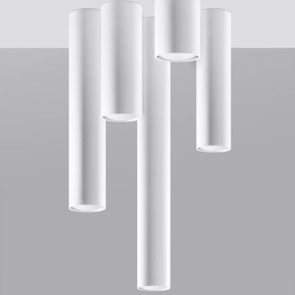 Foco LAGOS 1xGU10/10W/230V 40 cm blanco