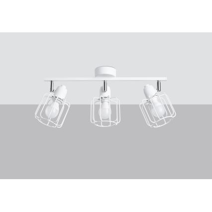 Foco empotrable BELUCI 3xE14/40W/230V blanco