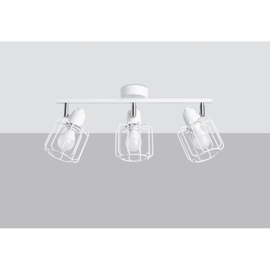 Foco empotrable BELUCI 3xE14/40W/230V blanco