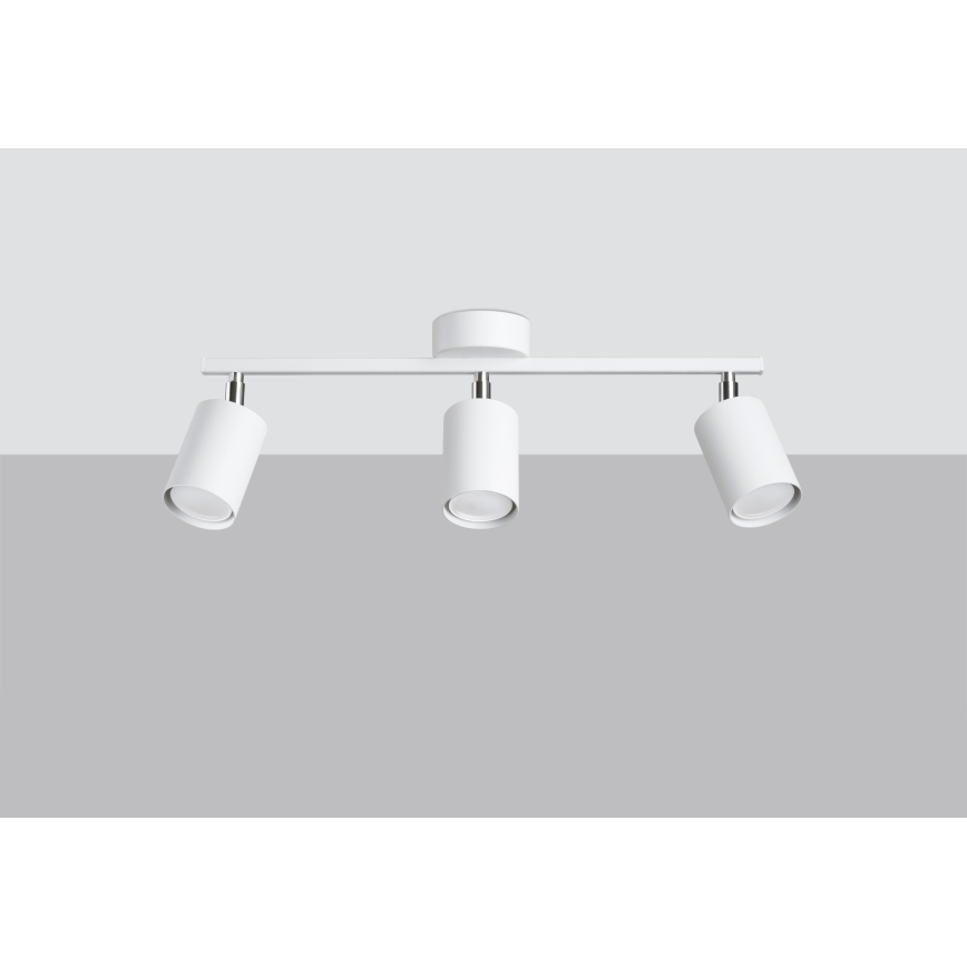 Foco empotrable LEMMI 3xGU10/40W/230V blanco