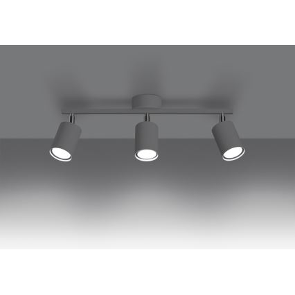 Foco empotrable LEMMI 3xGU10/40W/230V blanco