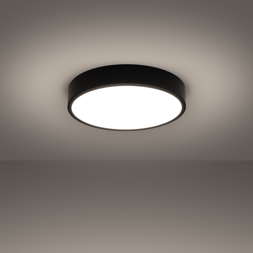Lámpara de techo LED ONYX LED/32W/230V, diámetro 40 cm, negra
