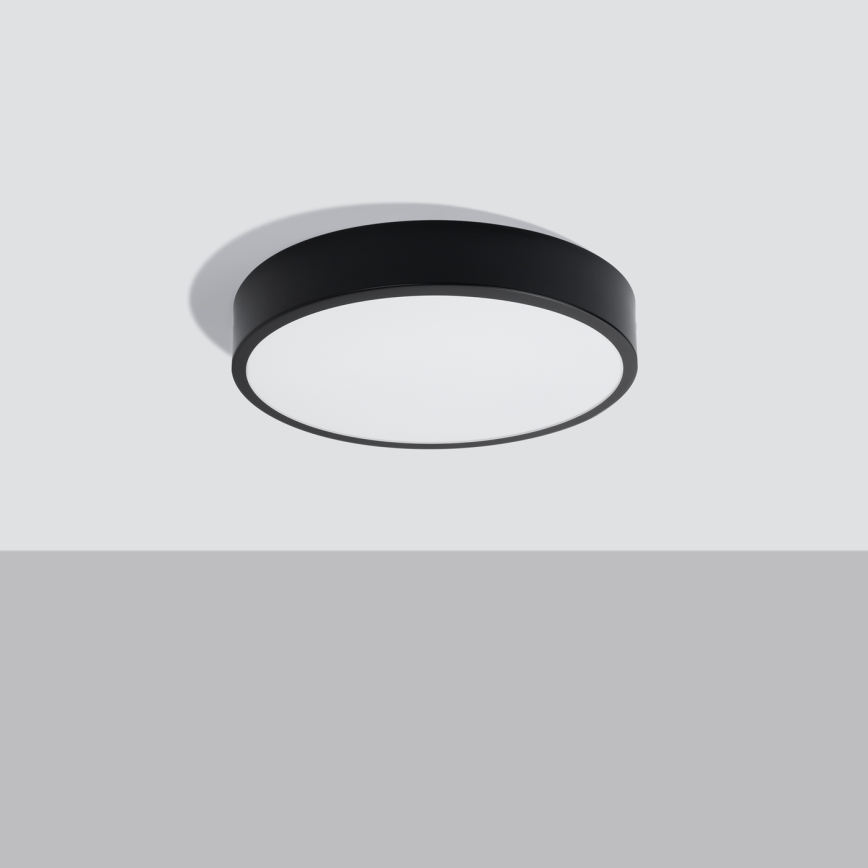 Lámpara de techo LED ONYX LED/32W/230V, diámetro 40 cm, negra