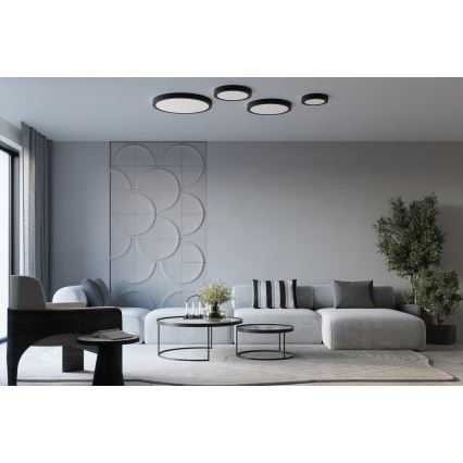 Lámpara de techo LED ONYX LED/48W/230V, diámetro 60 cm, blanca