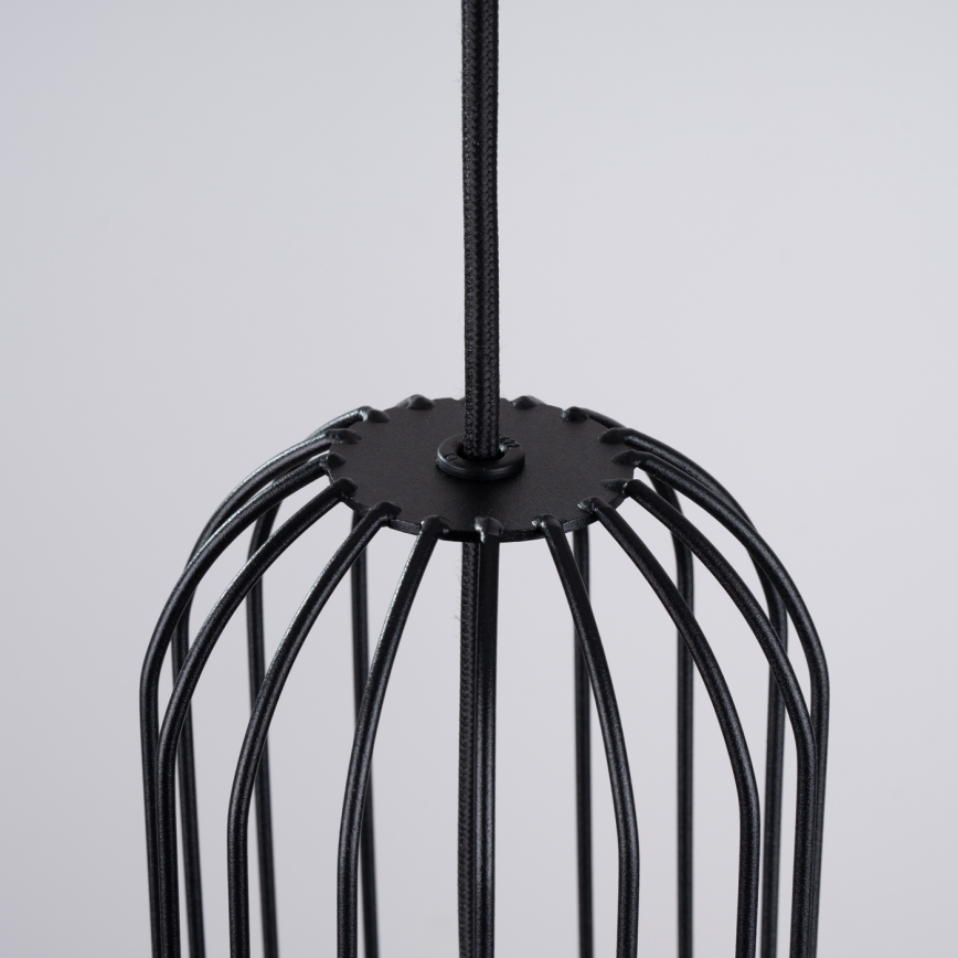 Lámpara colgante BRINA 1xG9/8W/230V negro