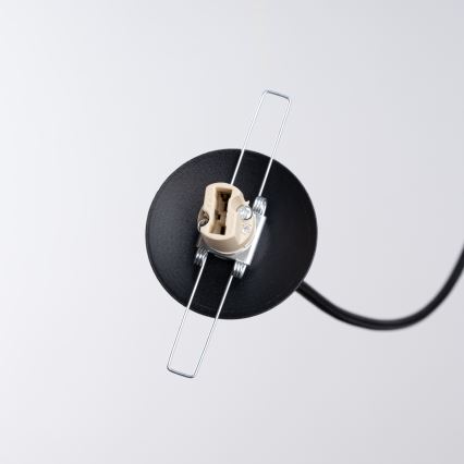 Lámpara colgante BRINA 3xG9/8W/230V negro