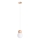 Sollux SL.1390 - Lámpara colgante con cable PEKKA 1xG9/8W/230V blanca