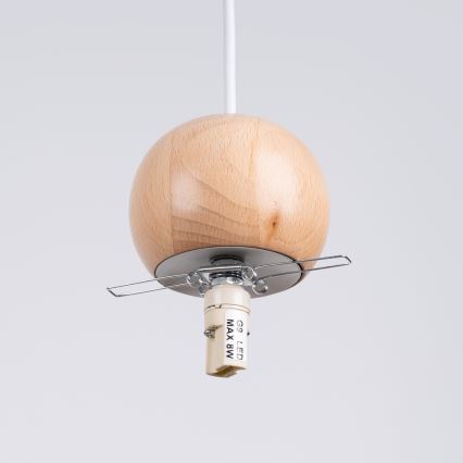 Lámpara colgante PEKKA 1xG9/8W/230V blanco
