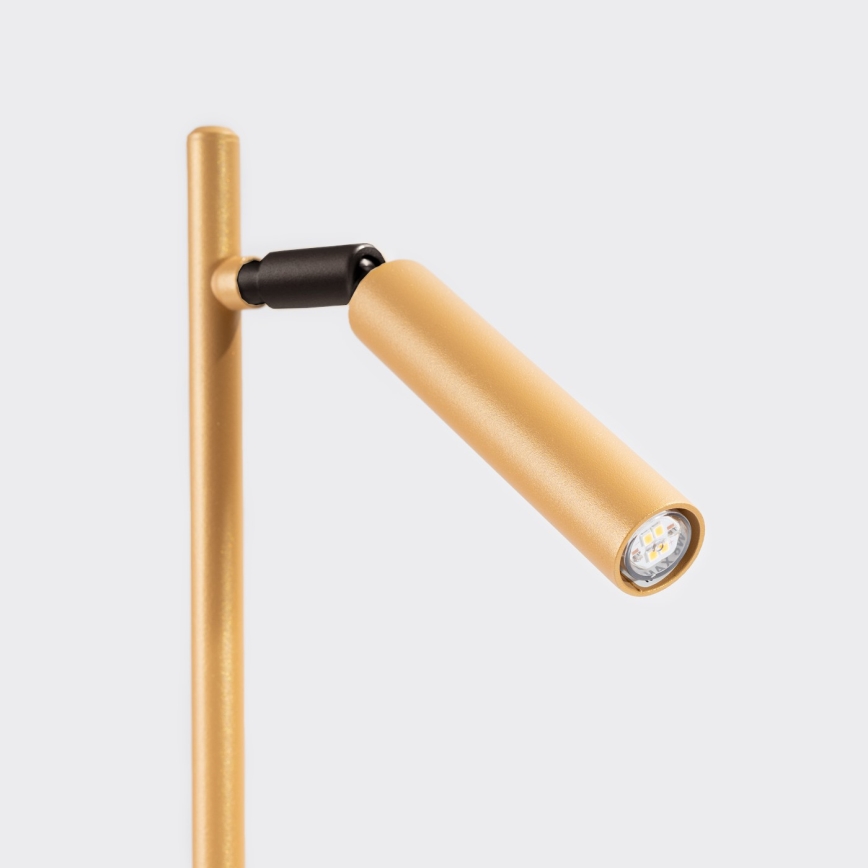 Lámpara de mesa PASTELO 1xG9/8W/230V dorado