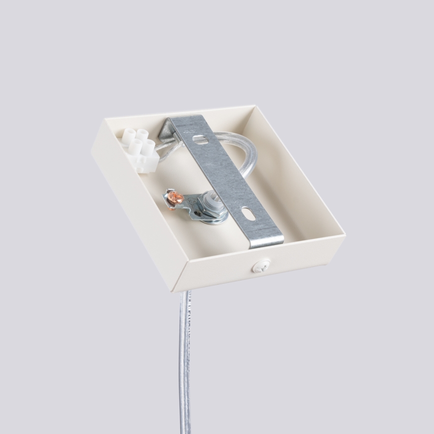Lámpara colgante LAGOS 1xGU10/10W/230V color crema