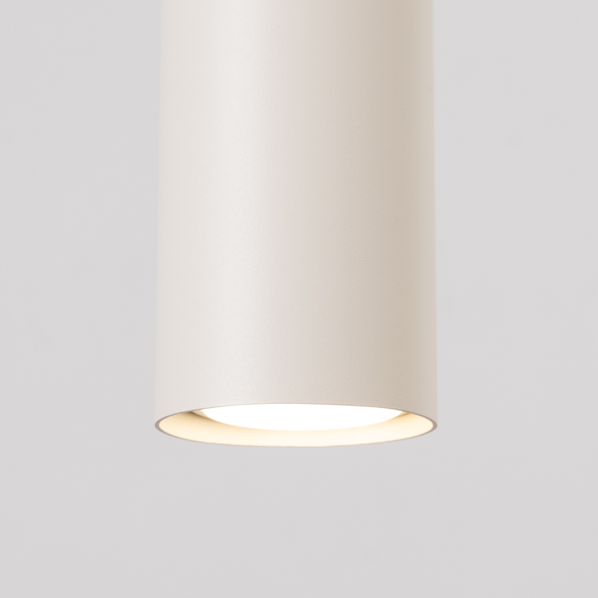 Lámpara colgante LAGOS 3xGU10/10W/230V color crema