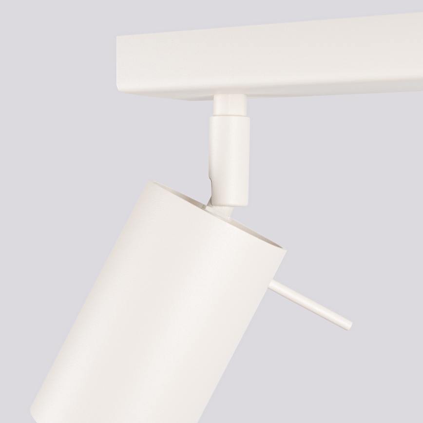 Foco RING 6xGU10/10W/230V color crema