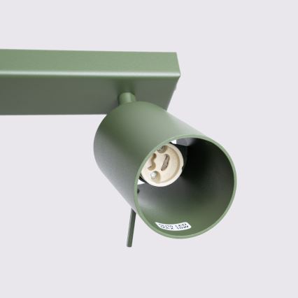 Foco RING 6xGU10/10W/230V verde