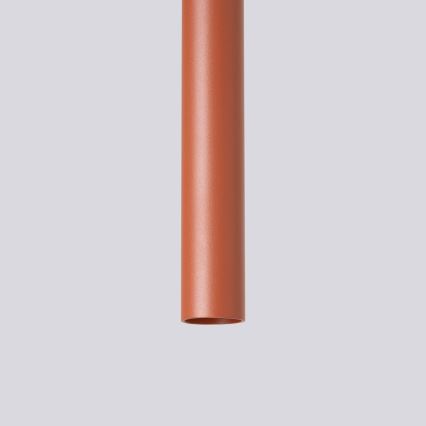 Lámpara colgante PASTELO 1xG9/8W/230V rojo