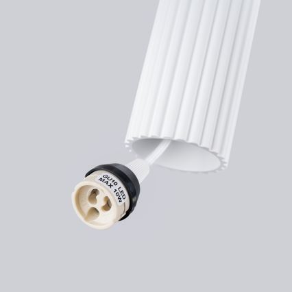 Lámpara colgante KARBON 3xGU10/10W/230V blanco