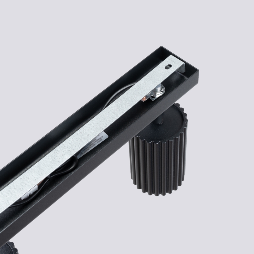 Foco KARBON 4xGU10/10W/230V negro