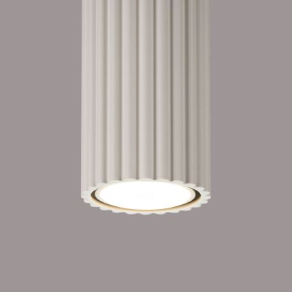 Foco KARBON 1xGU10/10W/230V 10 cm color crema