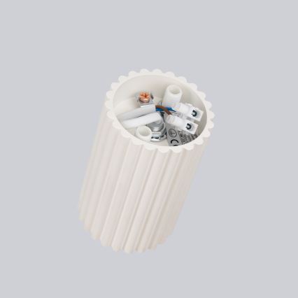 Foco KARBON 1xGU10/10W/230V 10 cm color crema