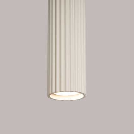 Lámpara colgante KARBON 3xGU10/10W/230V color crema