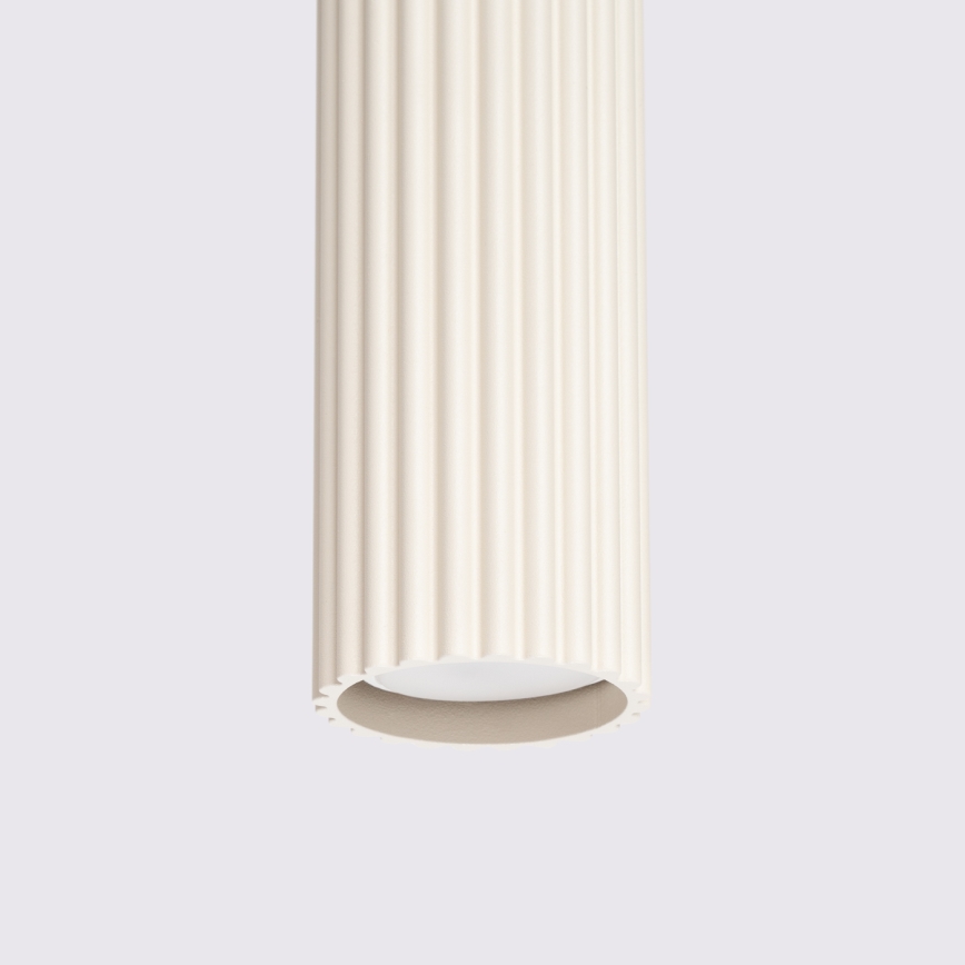 Lámpara colgante KARBON 3xGU10/10W/230V color crema