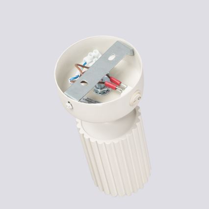 Foco de pared KARBON 1xGU10/10W/230V color crema