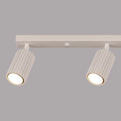 Foco KARBON 4xGU10/10W/230V color crema
