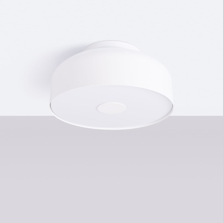 Lámpara de techo OMIQ 4xE27/15W/230V, Ø 30 cm, blanca