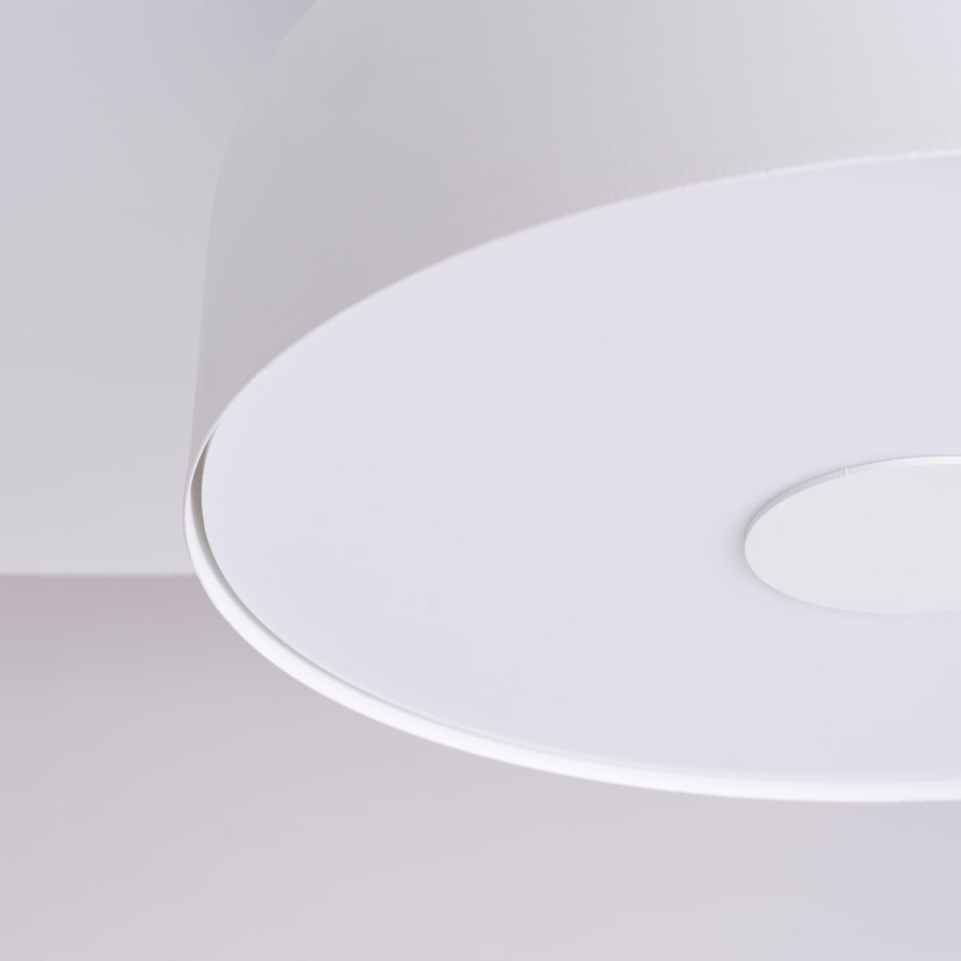 Lámpara de techo OMIQ 4xE27/15W/230V, Ø 30 cm, blanca