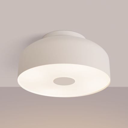 Luminaria de techo OMIQ 4xE27/15W/230V, diámetro 30 cm, color crema