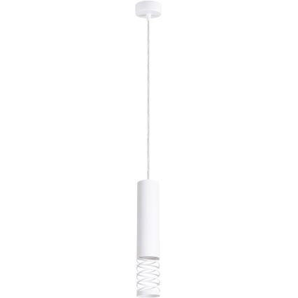 Lámpara colgante LAMI 1xGU10/10W/230V blanco