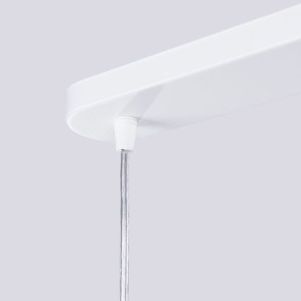 Lámpara colgante LAMI 2xGU10/10W/230V blanco