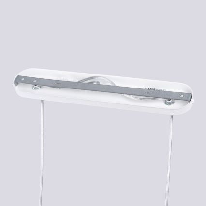 Lámpara colgante LAMI 2xGU10/10W/230V blanco