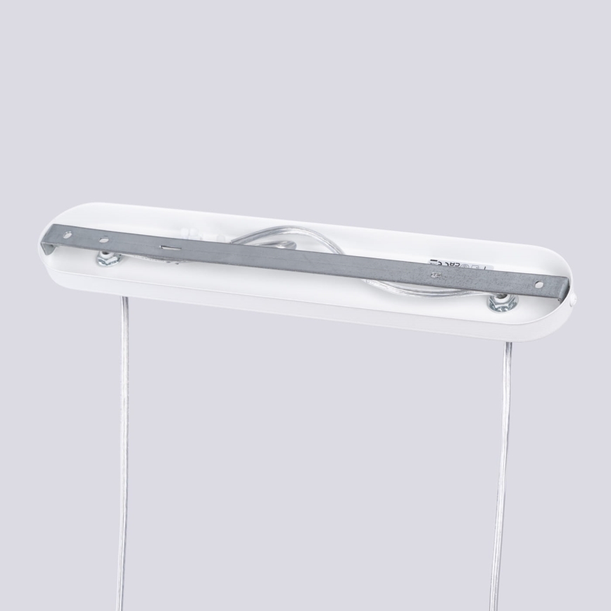 Lámpara colgante LAMI 2xGU10/10W/230V blanco