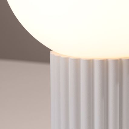 Lámpara de mesa HALO 1xG9/8W/230V diá. 12 cm blanco