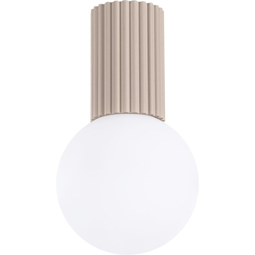 Plafón de baño HALO 1xG9/8W/230V diá. 12 cm IP44 beige