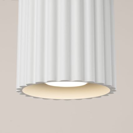 Foco empotrable AURA 1xGU10/10W/230V 10 cm blanco