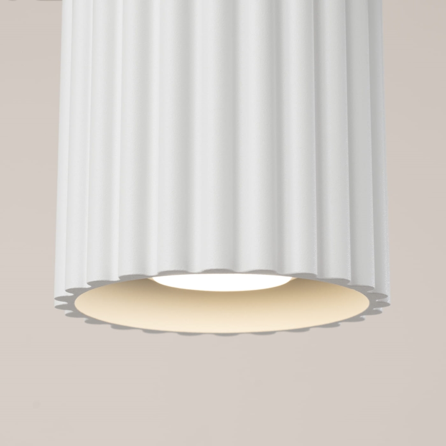 Foco empotrable AURA 1xGU10/10W/230V 10 cm blanco
