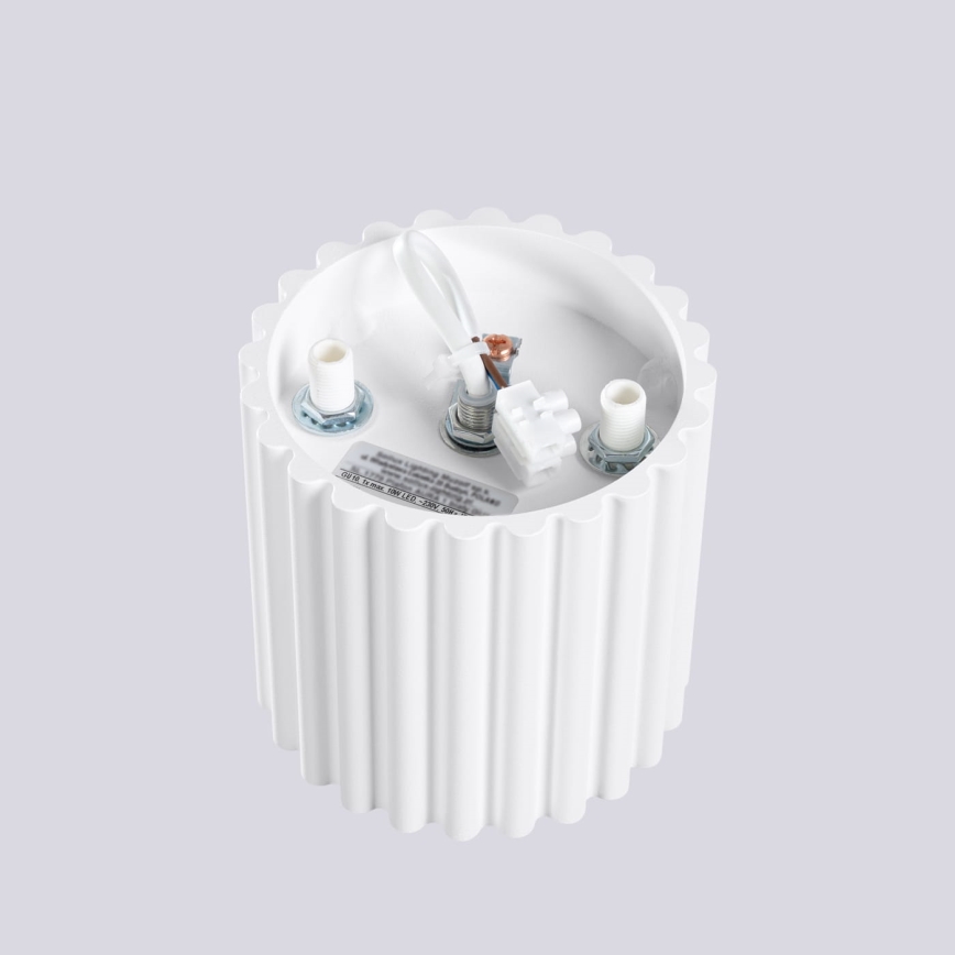 Foco empotrable AURA 1xGU10/10W/230V 10 cm blanco