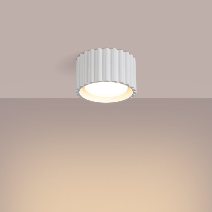 Foco empotrable AURA 1xGX53/10W/230V 6 cm blanco