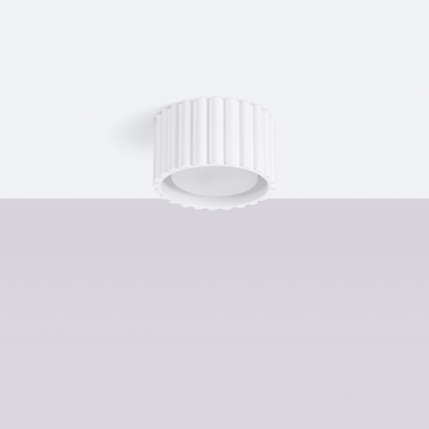 Foco empotrable AURA 1xGX53/10W/230V 6 cm blanco