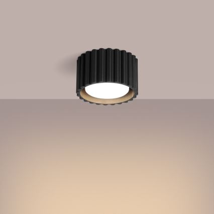 Foco AURA 1xGX53/10W/230V, 6 cm, negro