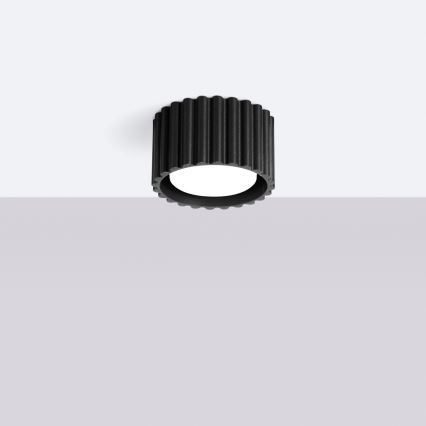 Foco AURA 1xGX53/10W/230V, 6 cm, negro